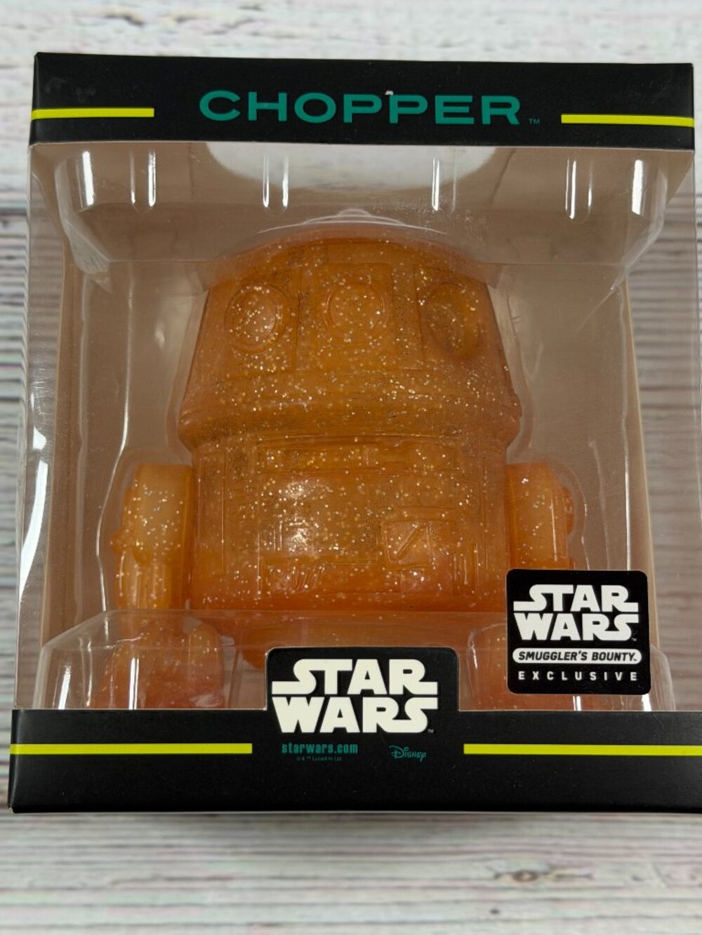 Funko Star Wars CHOPPER Glitter Orange Hikari Minis Smuggler's Bounty Exc. NEW